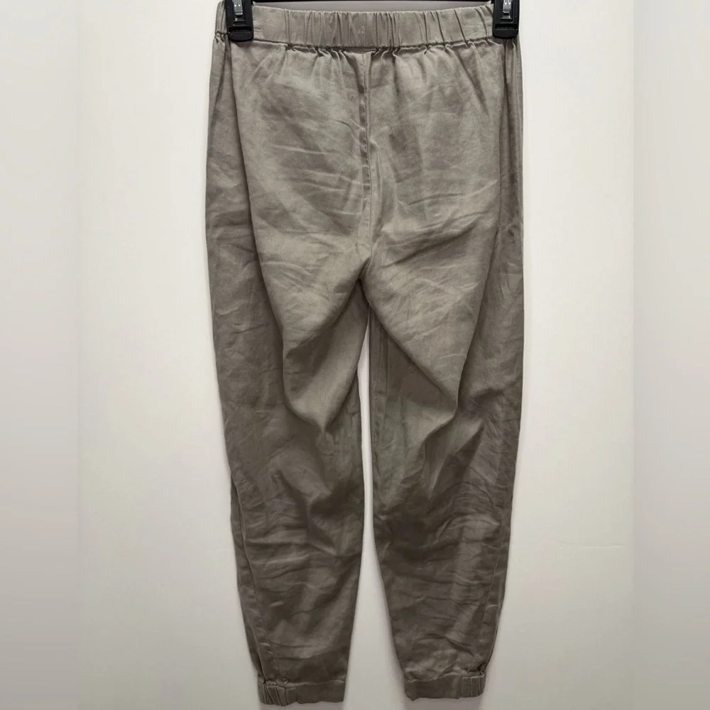 GUC Aritzia Babaton Dexter Linen Blend Women’s Joggers Size XS | Gray